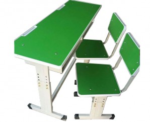 臨汾綠色雙人課桌椅008